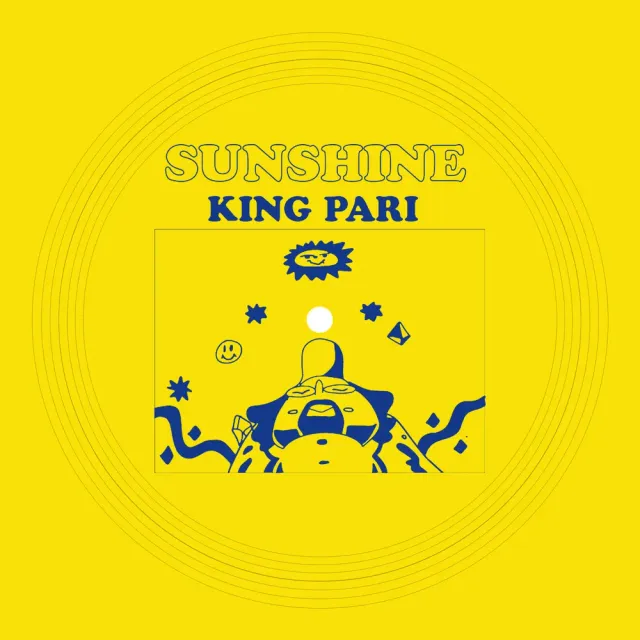 King Pari Sunshine 7" flexi disc singel