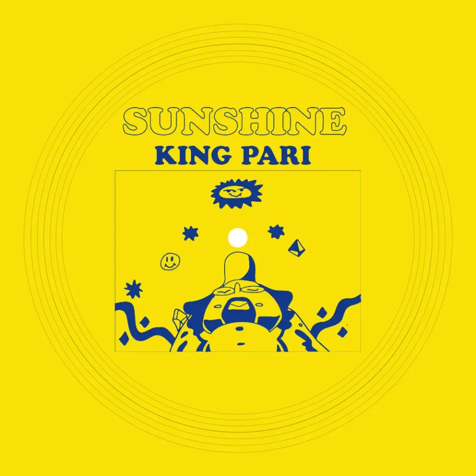 King Pari Sunshine 7" flexi disc singel