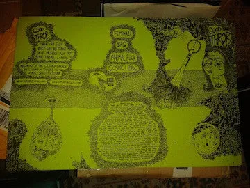 Good Throb 7" EP brukt vinyl punk svart