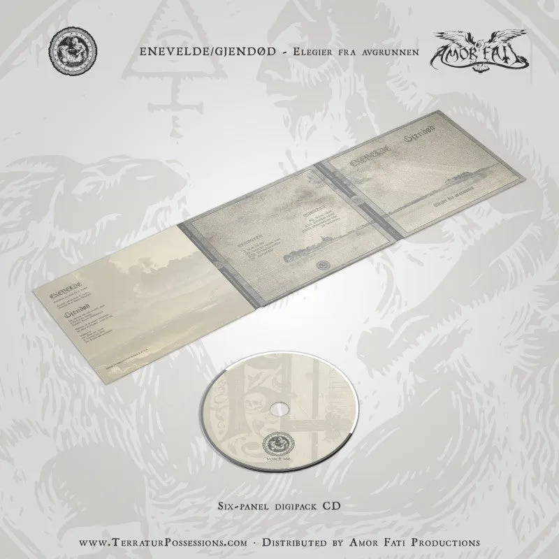 Enevelde Gjendød Elegier fra Avgrunnen CD split digipak