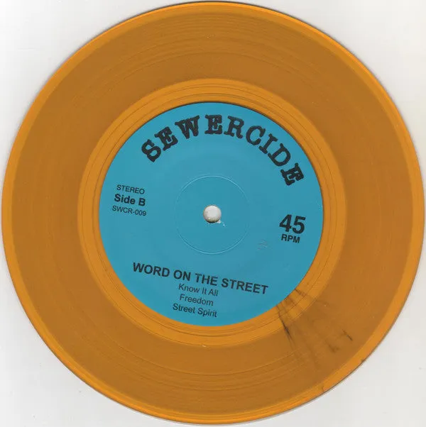 Word On Street Spirit 7" gullvinyl brukt