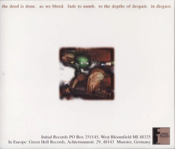 Despair As We Bleed CD EP hardcore 1996