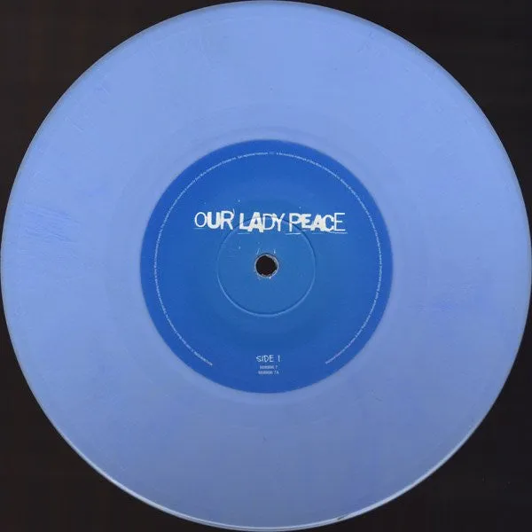 Our Lady Peace One Man Army 7" brukt blå vinyl singel