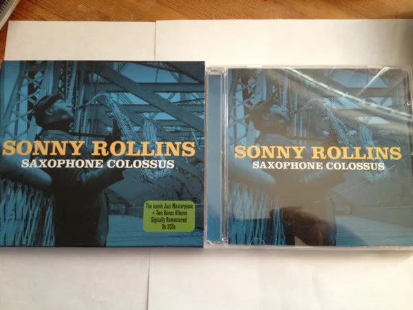 Sonny Rollins Saxophone Colossus 2xCD brukt jazz samling