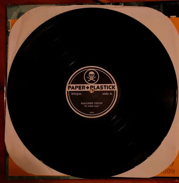 Failures' Union In What Way LP vinyl tourutgave