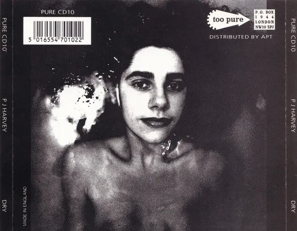 P J Harvey Dry CD brukt – indie rock