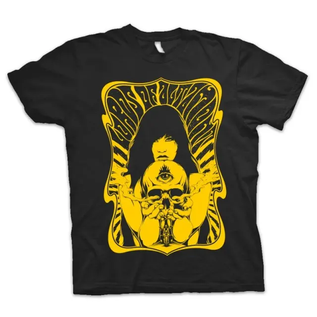 Heavy Psych Sounds The Lords Of Altamont #03 t-skjorte svart/gul