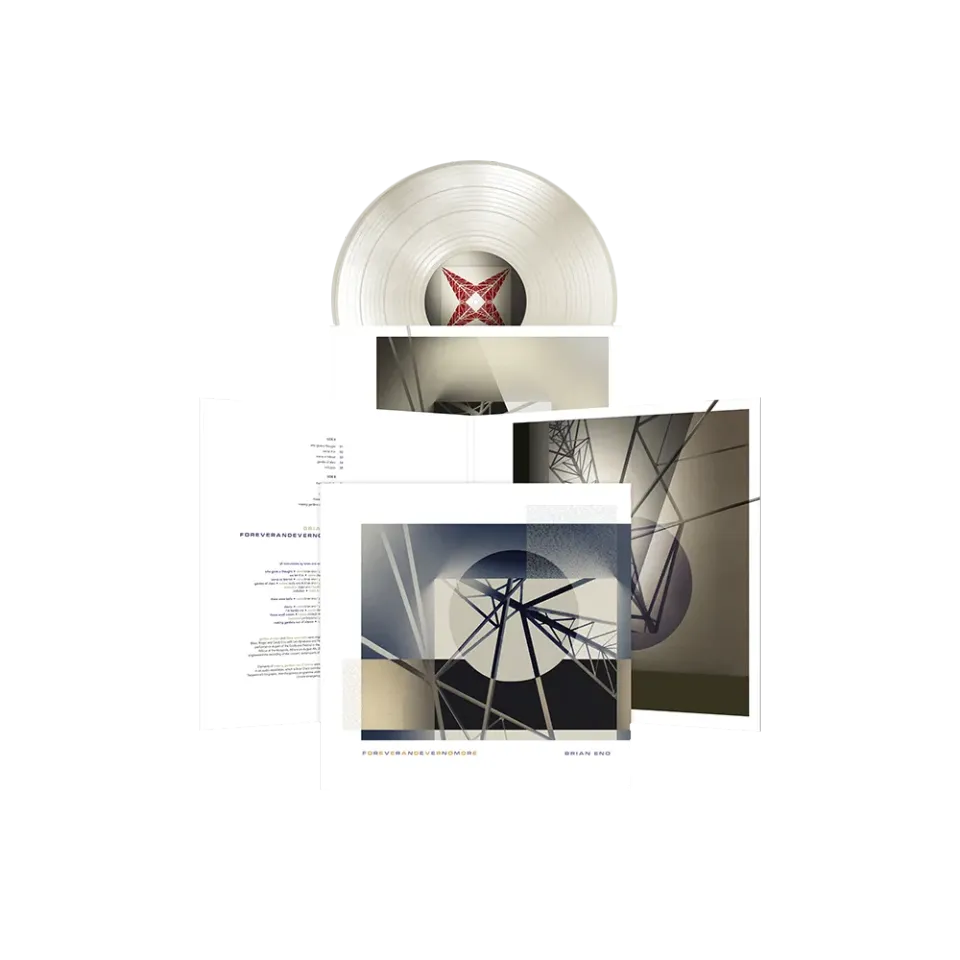 Brian Eno Foreverandevernomore klar LP vinyl