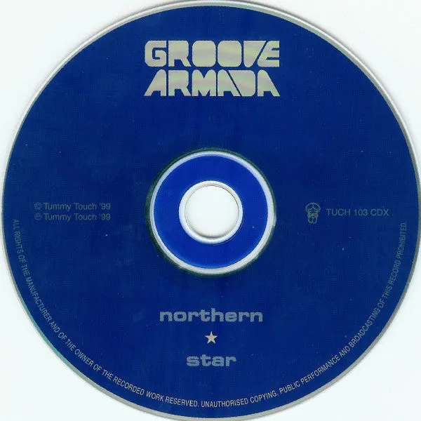 Groove Armada Northern Star CD brukt remaster