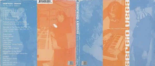 Sergio Vega The Ray Martin Sessions CD EP brukt rock