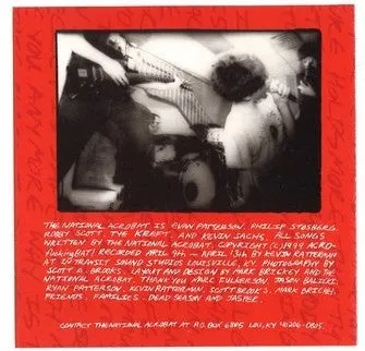 The National Acrobat The National Acrobat CD mini-album brukt