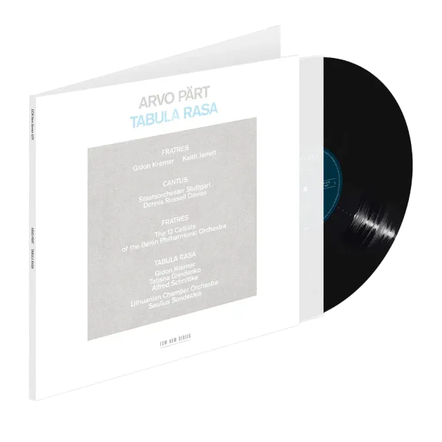 Arvo Pärt Tabula Rasa LP gatefold ECM