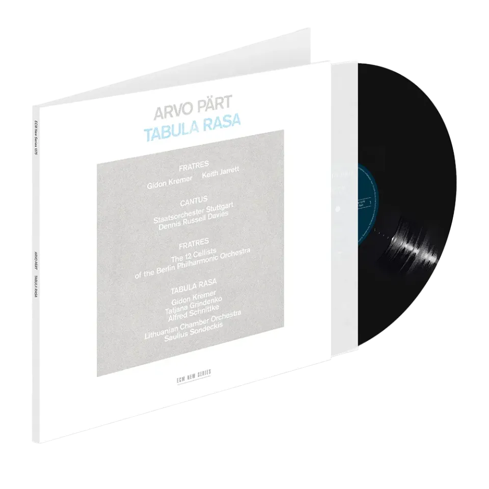 Arvo Pärt Tabula Rasa LP gatefold ECM