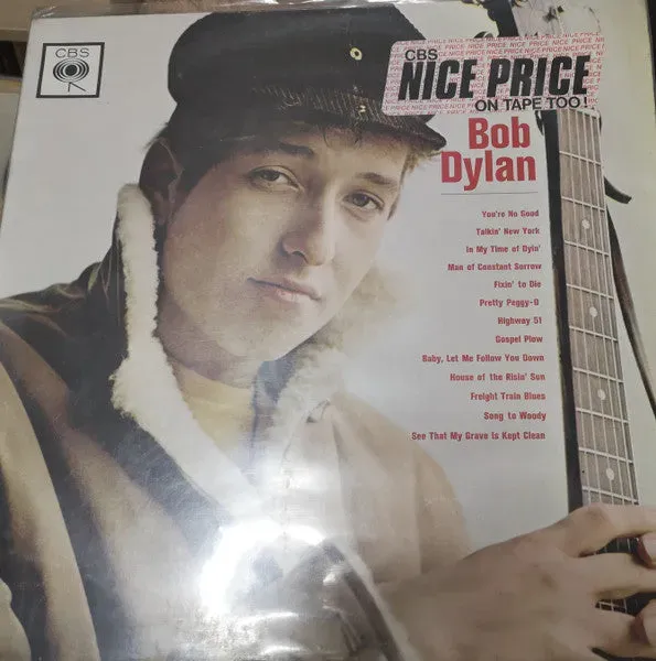 Bob Dylan Bob Dylan LP brukt debut folk