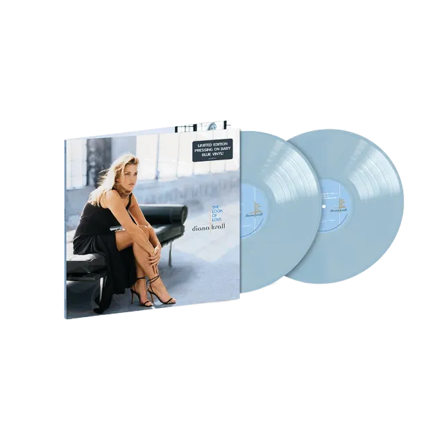 Verve Acoustic Sounds Diana Krall Look Of Love 2LP baby blue
