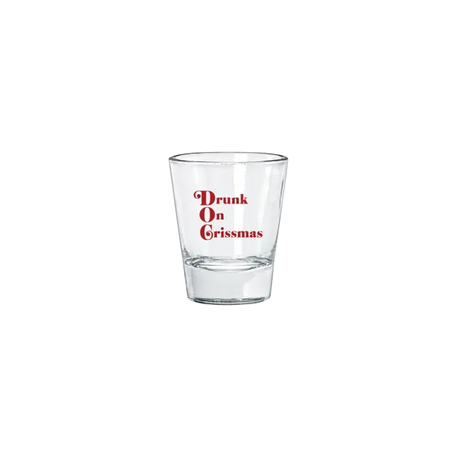 Verve Darren Criss Drunk On Crissmas shotglass klar