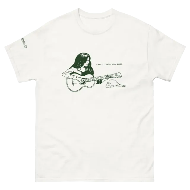 Verve Acoustic Sounds I Kept These Old Blues t-skjorte hvit S bomull