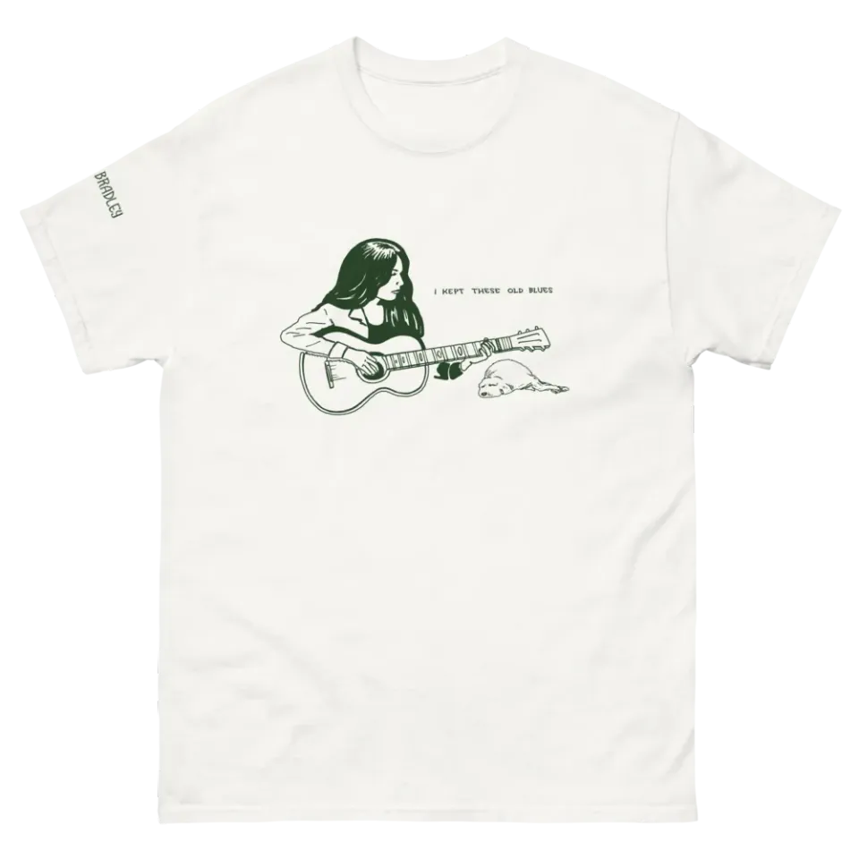 Verve Acoustic Sounds I Kept These Old Blues t-skjorte hvit S bomull