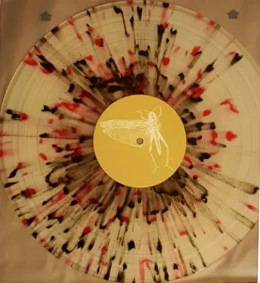 The Locust New Erections LP vinyl brukt clear