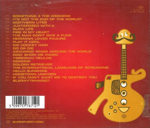 Super Furry Animals Songbook CD samlealbum brukt