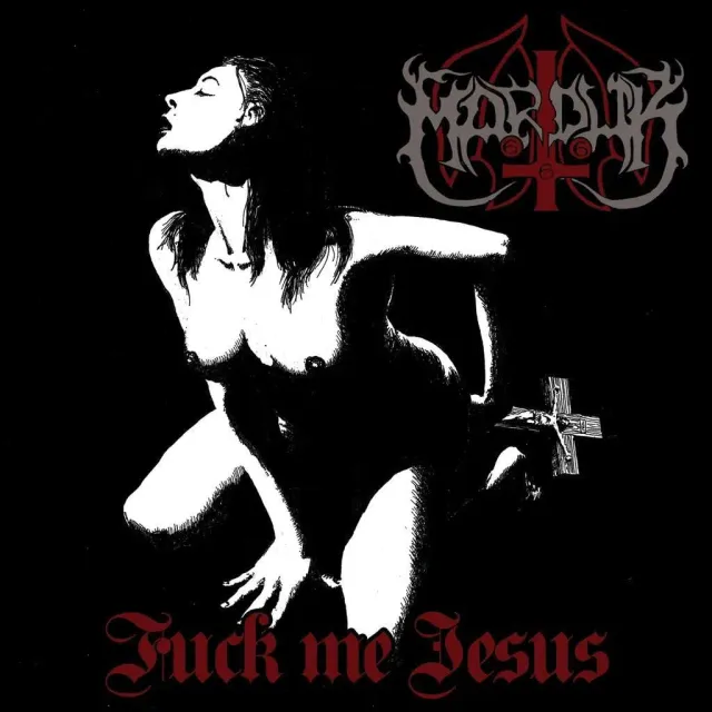 Marduk Fuck Me Jesus MLP svart vinyl 12"