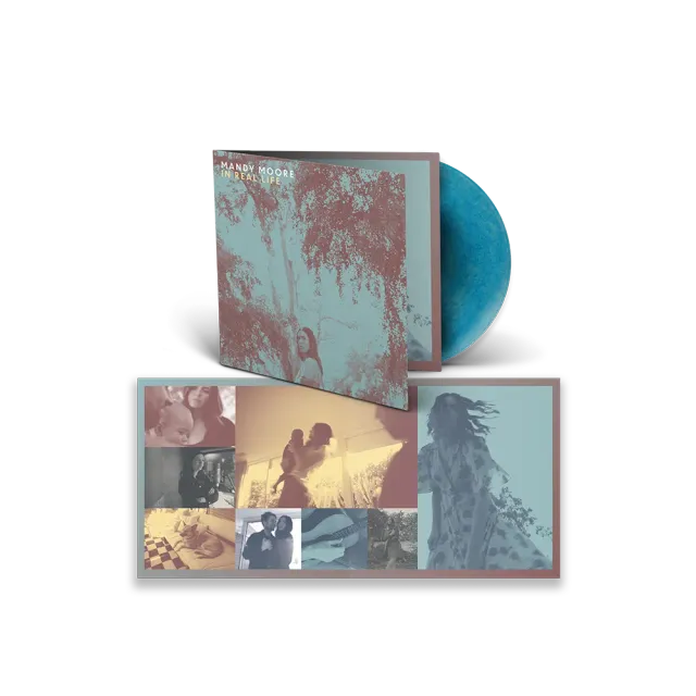 Verve Mandy Moore In Real Life LP blå vinyl