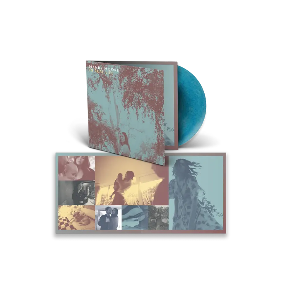 Verve Mandy Moore In Real Life LP blå vinyl