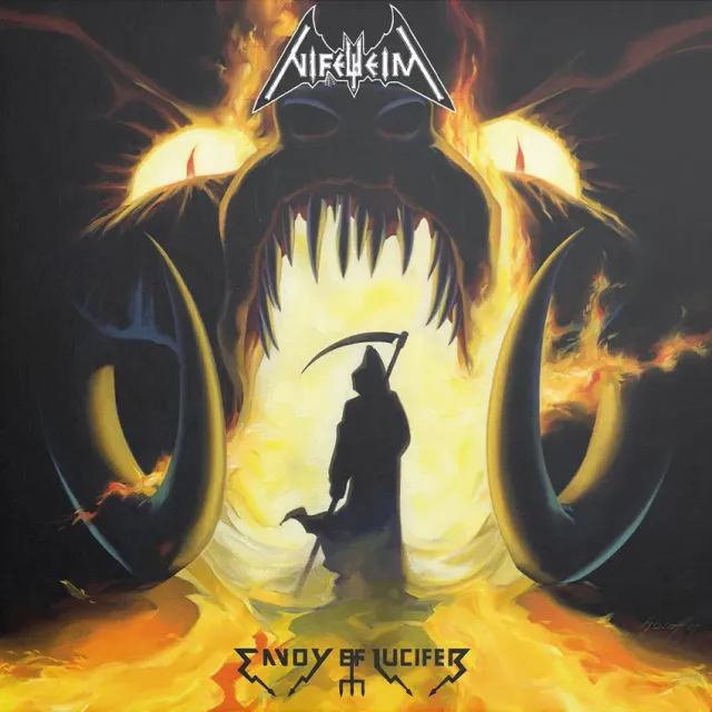 Nifelheim Envoy Of Lucifer LP gul vinyl