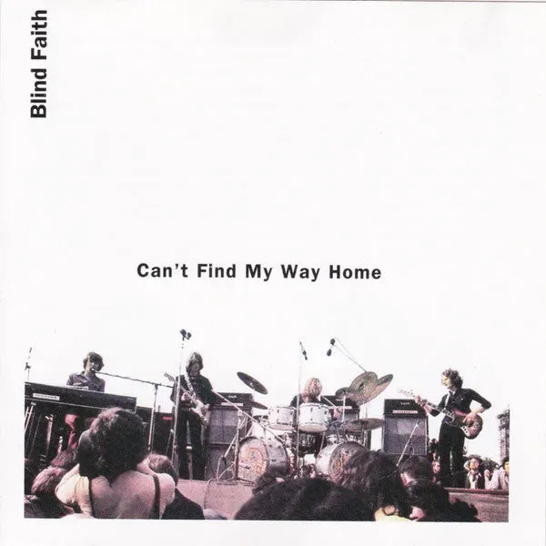 Blind Faith Can’t Find My Way Home CD brukt live
