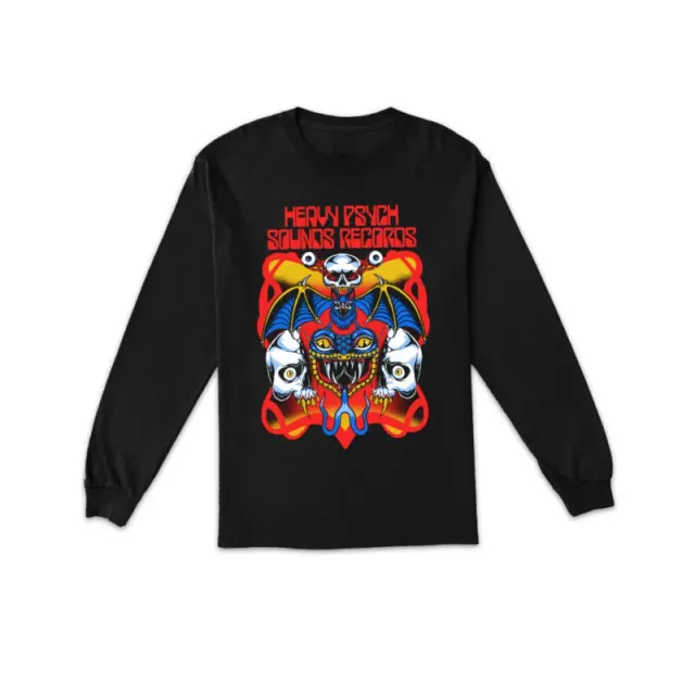 Heavy Psych Sounds #71 longsleeve Black bomull