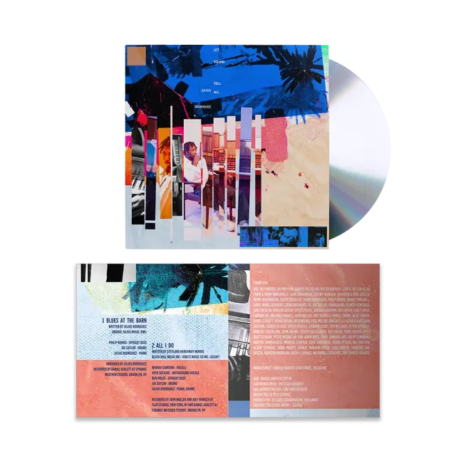 Julius Rodriguez Let Sound Tell All CD jazz