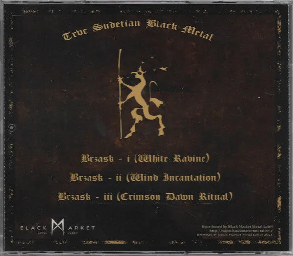 Brzask Brzask CD EP brukt black metal