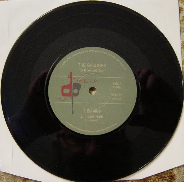 The Grudges Best Served Cold 7" vinylsingel Ltd nummerert