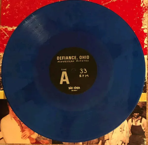 Defiance, Ohio Midwestern Minutes LP brukt blå vinyl