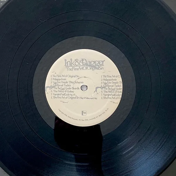 Ink And Dagger Fine Art Of Original Sin LP brukt