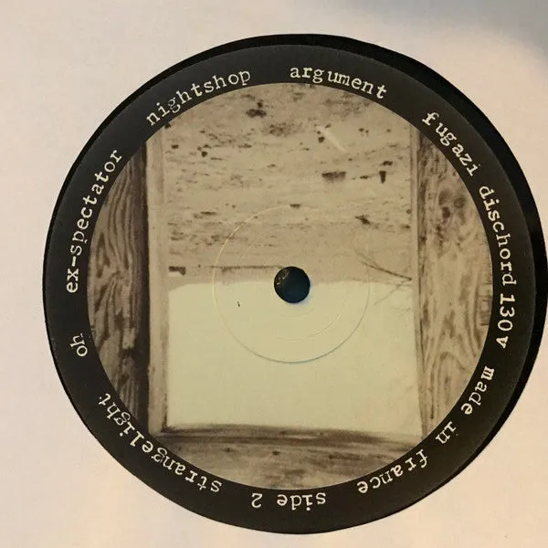 Fugazi The Argument LP vinyl brukt med insert