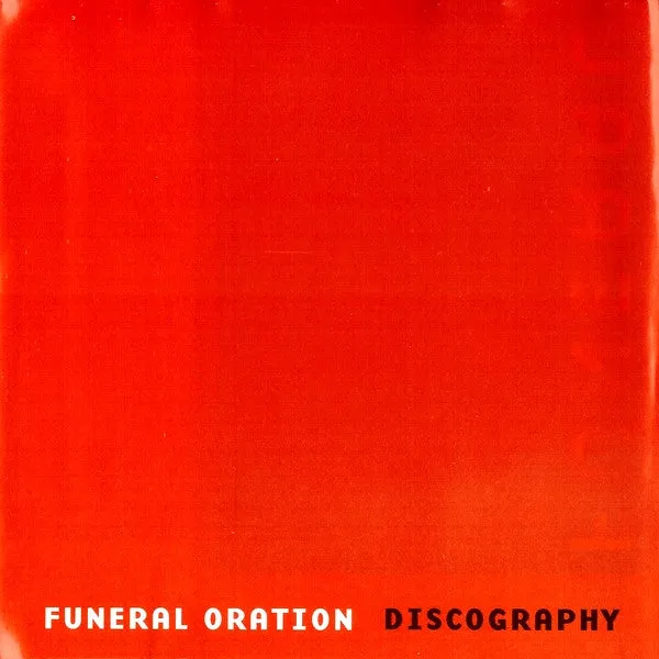 Funeral Oration Discography 2xCD brukt samling