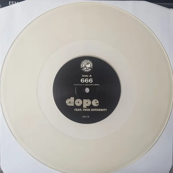 Dope 666 10" vinyl klar limited drone brukt