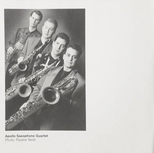 Apollo Saxophone Quartet First & Foremost CD brukt