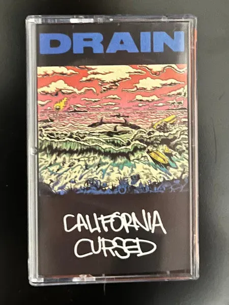 Drain California Cursed kassett oransje brukt hardcore