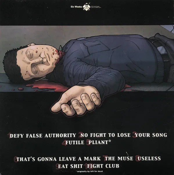 DFA Defy False Authority LP vinyl brukt thrash