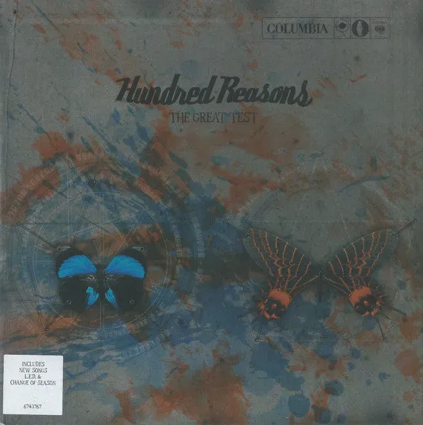 Hundred Reasons The Great Test 7" vinyl brukt nummerert