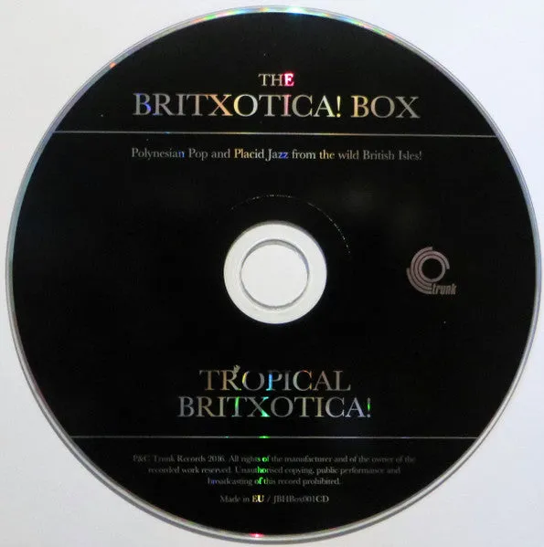 Various Britxotica! Box 3CD boks brukt exotica