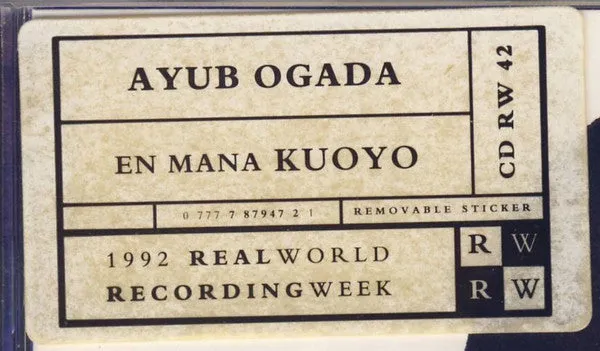 Ayub Ogada En Mana Kuoyo CD brukt