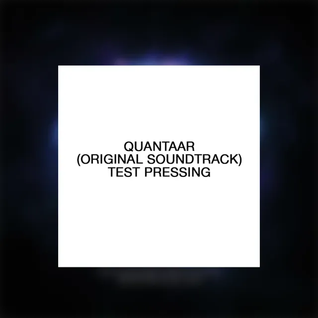 Verve Quantaar Soundtrack testpressing LP EDM
