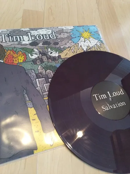 Tim Loud Salvation LP brukt folkpunk