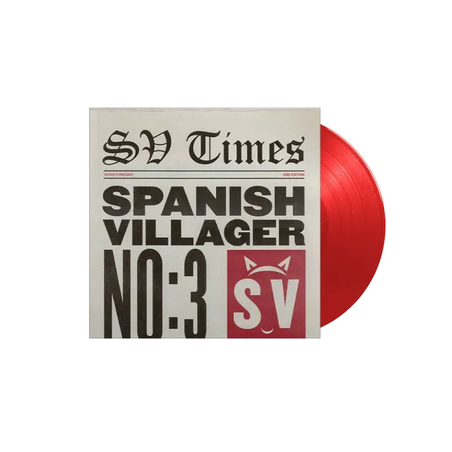 Ondara Spanish Villager No.3 ruby vinyl LP farget