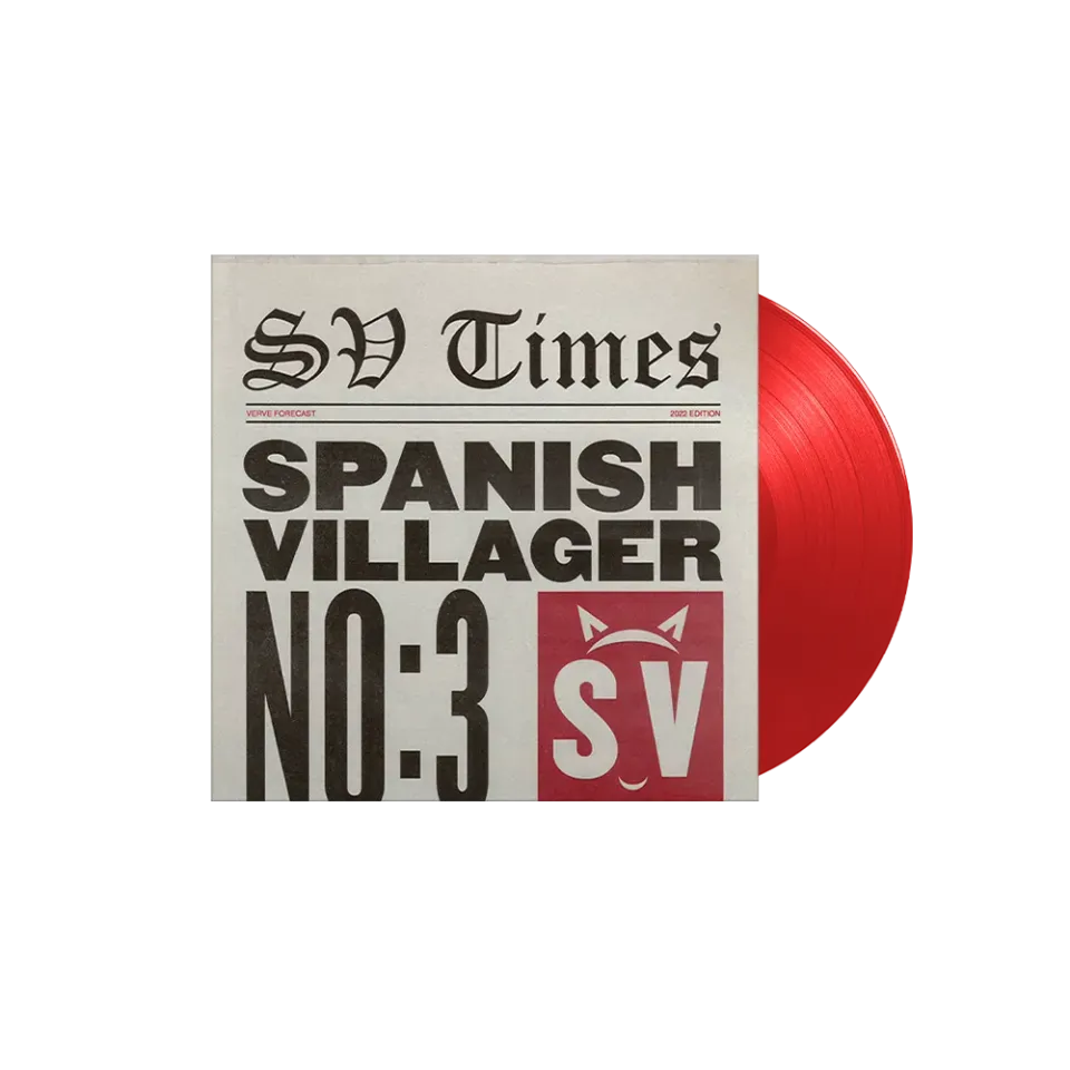 Ondara Spanish Villager No.3 ruby vinyl LP farget