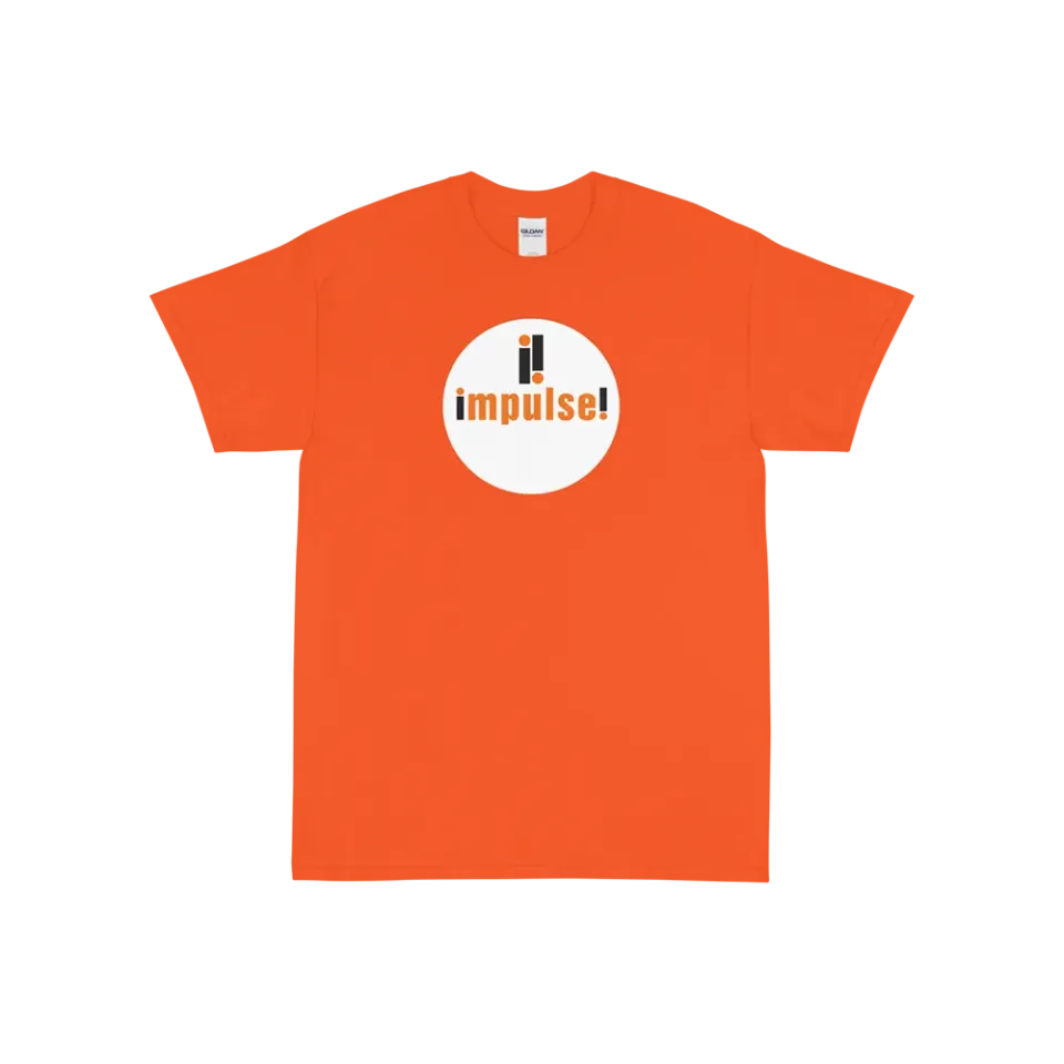 Impulse Classic Logo T-skjorte oransje