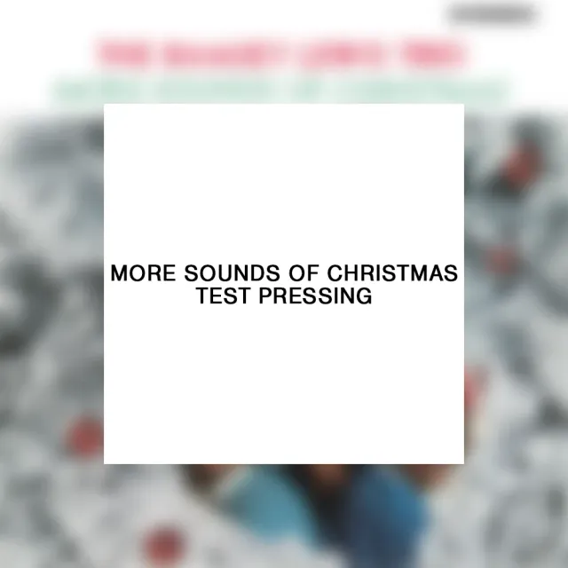 Verve Ramsey Lewis More Sounds of Christmas testpressing LP